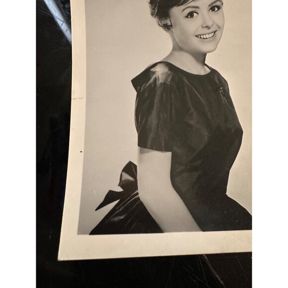 Vintage Deborah Walley 1960s 5x4 Black & White Glossy Photo Portrait - Picture 9 of 13